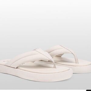 Free People White Sandals